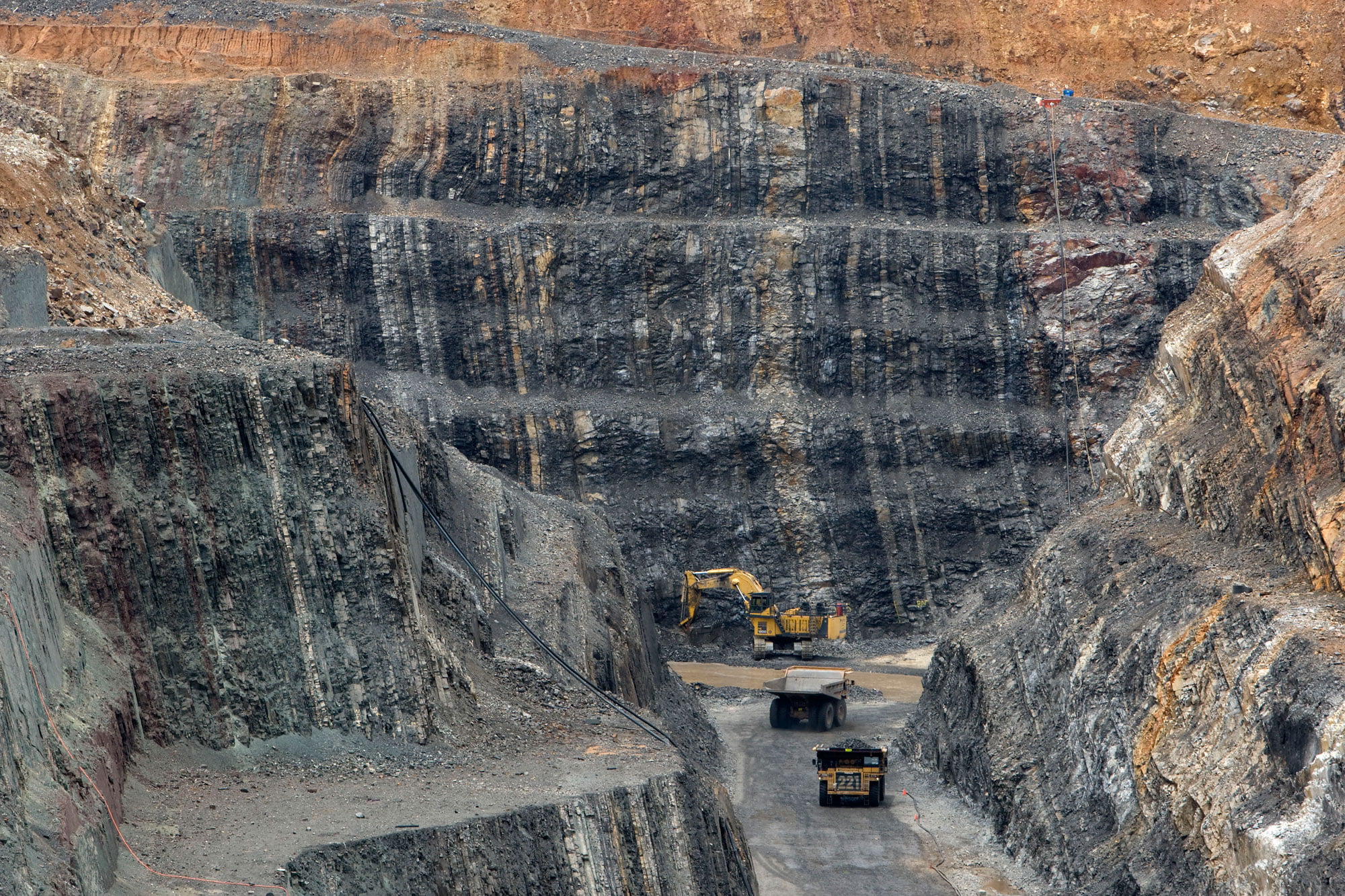 Open pit operations at McArthur River Mining (2008)